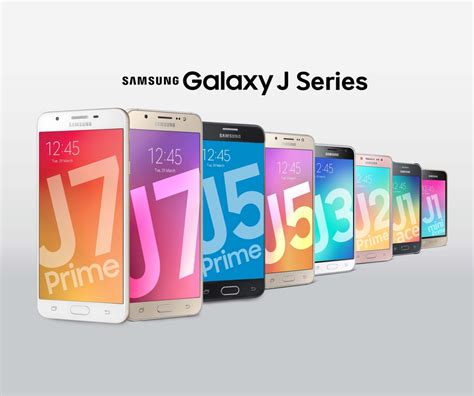 Samsung Galaxy J series .
